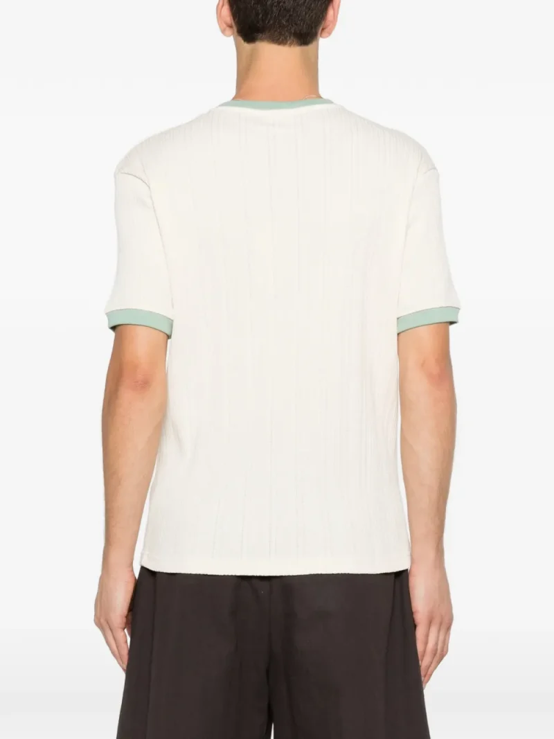 Alternative view of Tricou Drole De Monsieur Ribbed Trim ecru