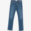 Jeans Jacob Cohen straight-leg albastru