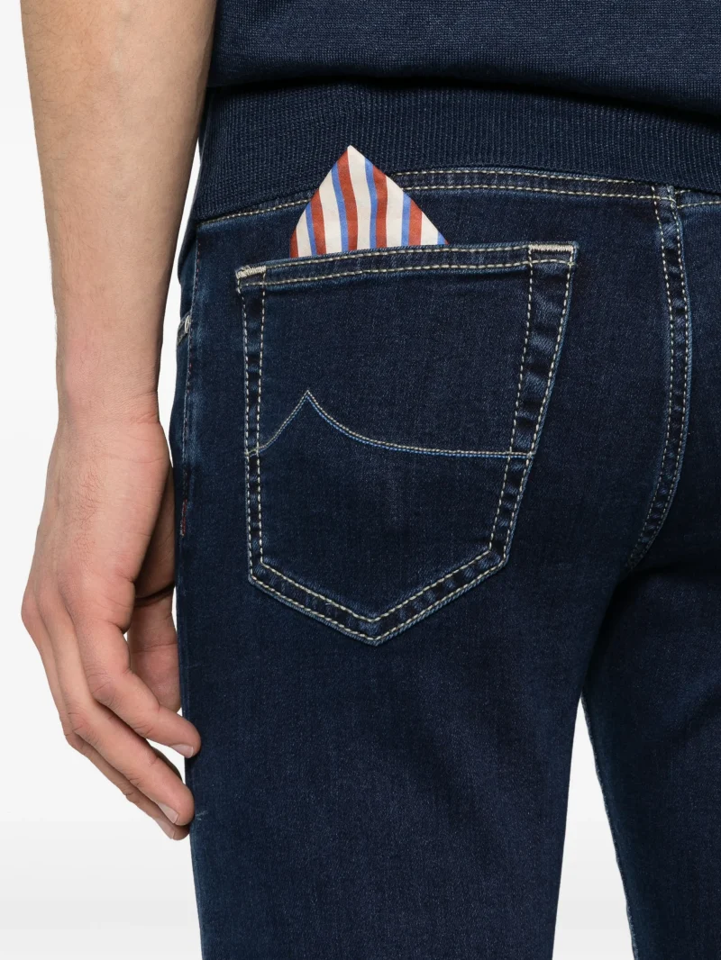 Jeans Jacob Cohen bard albastru - imagine 3