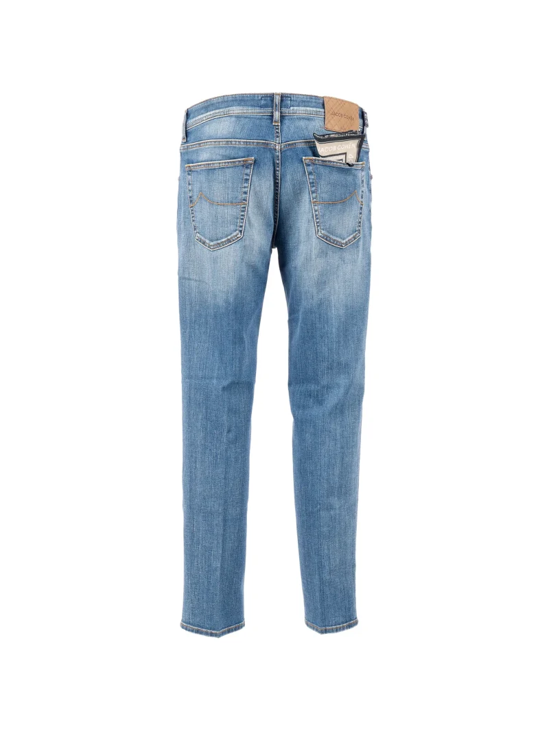 Alternative view of Jeans Jacob Cohen straight-leg albastru