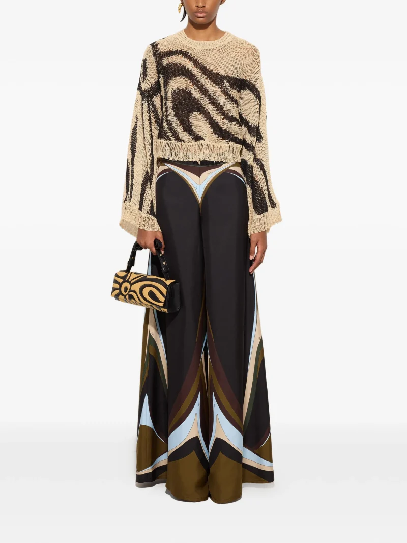 Alternative view of Pantaloni PUCCI Fari-print multicolor
