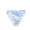 Bikini PUCCI Orchidee-Print Adjustable albastru