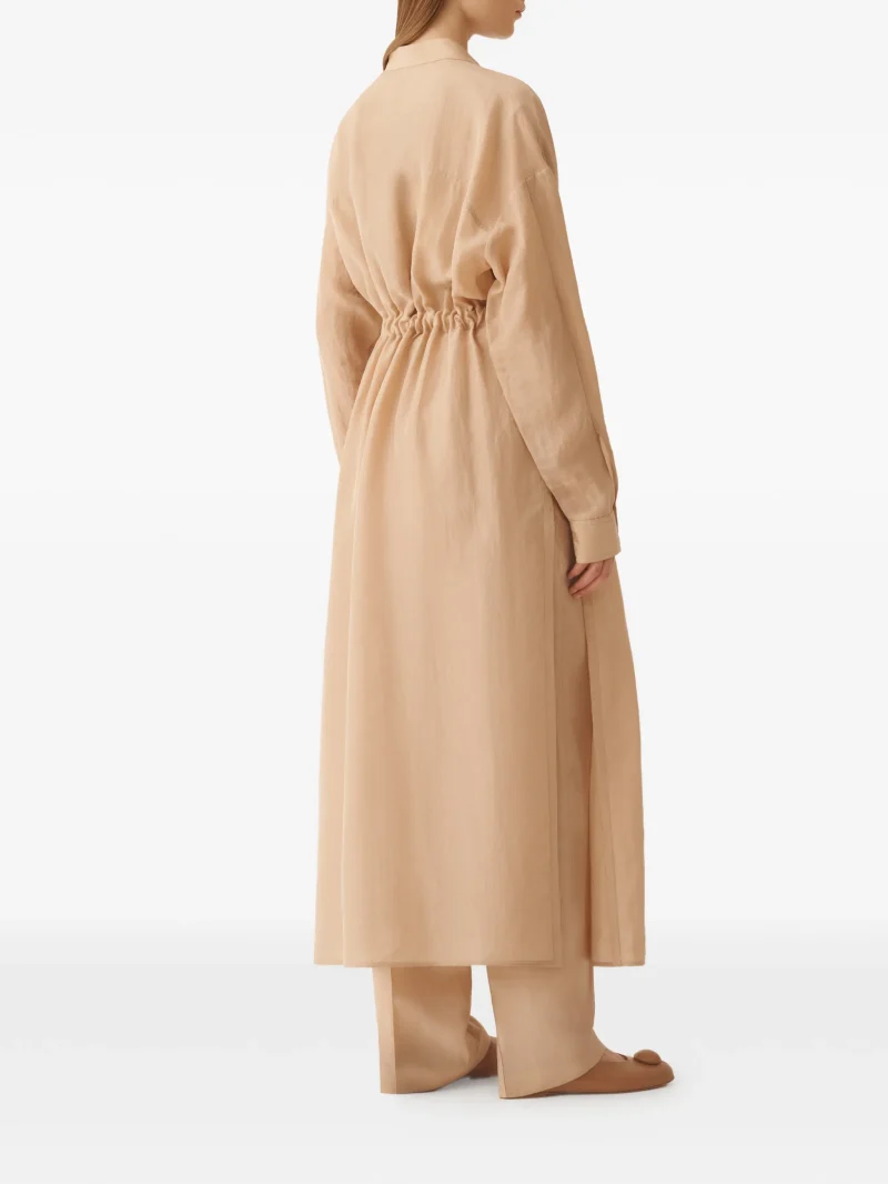 Alternative view of Camasa maxi Fabiana Filippi Belted bej