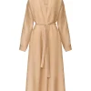 Camasa maxi Fabiana Filippi Belted bej