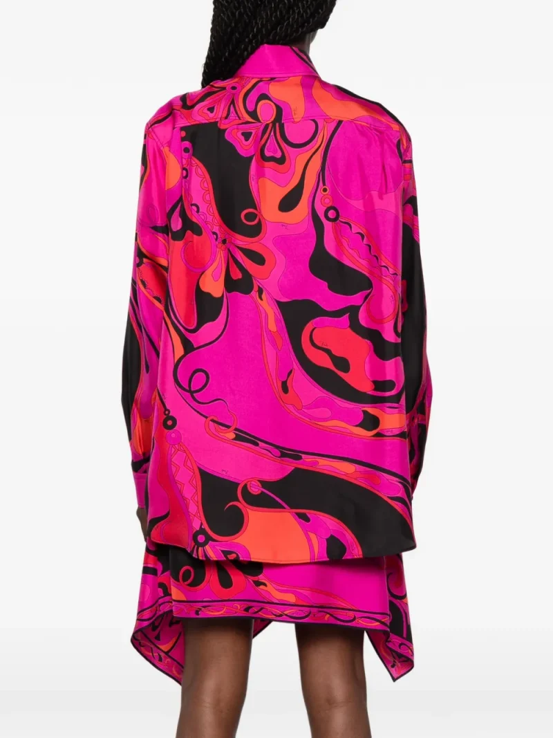 Alternative view of Camasa PUCCI Orhidee Print roz