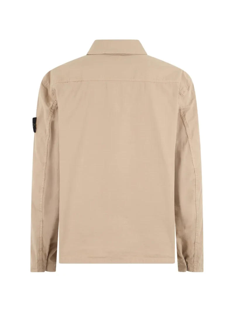 Alternative view of Camasa Stone Island Patch Pocket bej