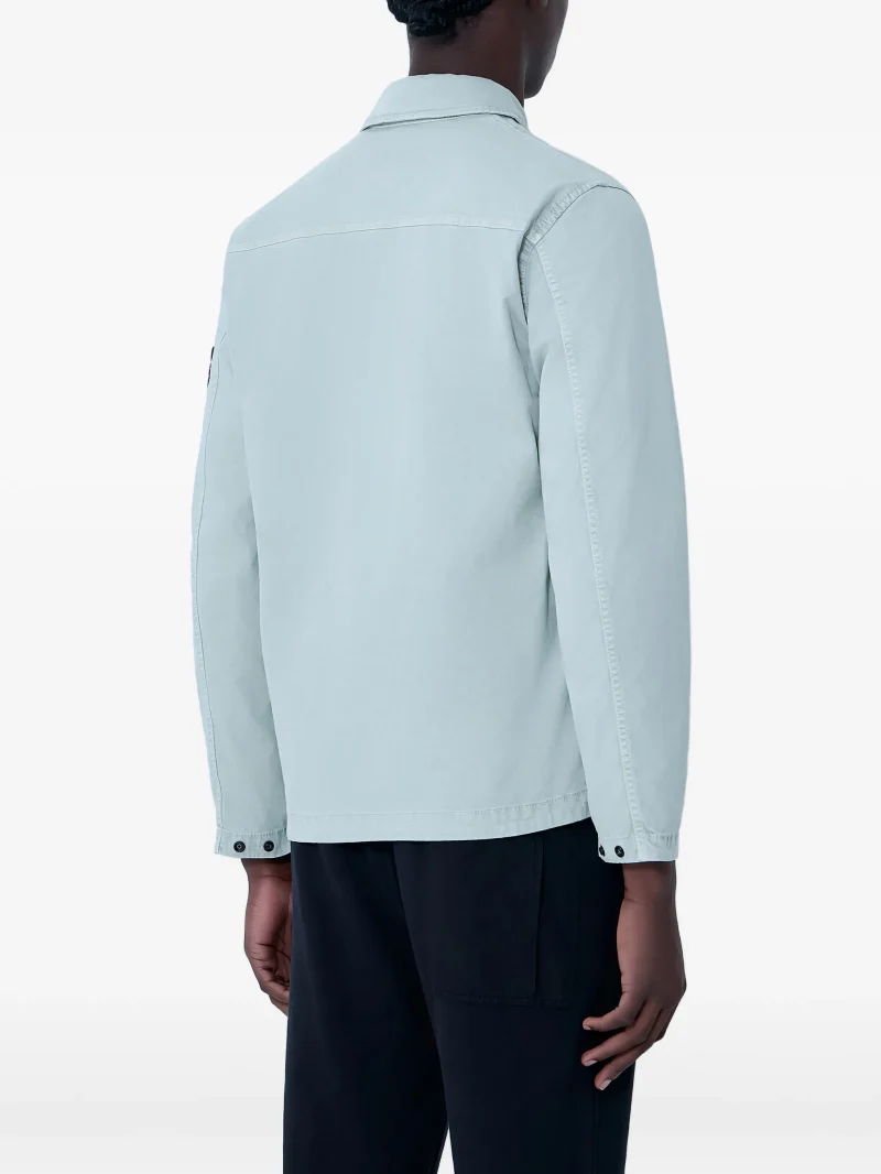 Alternative view of Camasa Stone Island Patch Zip albastru