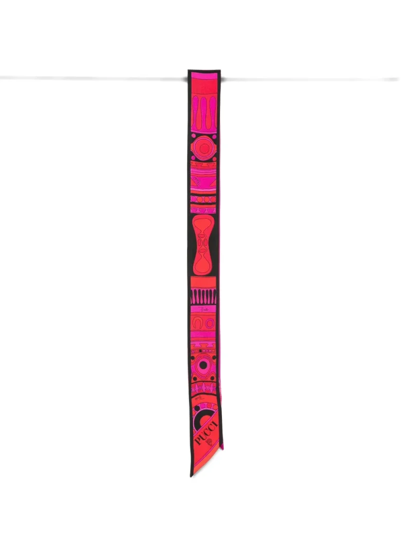 Esarfa PUCCI Abstract-Print roz