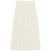 Fusta midi Antonelli Jack Panelled A-line bej