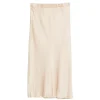 Fusta midi Antonelli Orinoco Elastic-Wastband bej