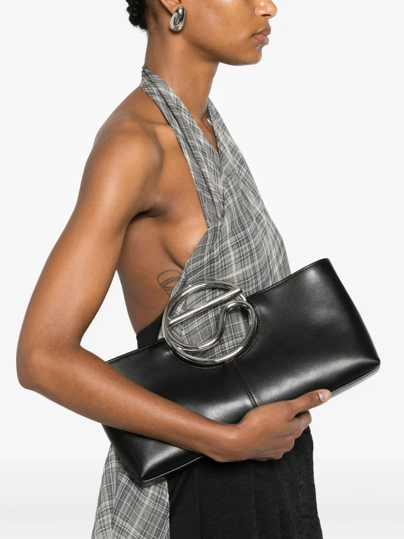 Alternative view of Geanta Coperni C Clutch negru