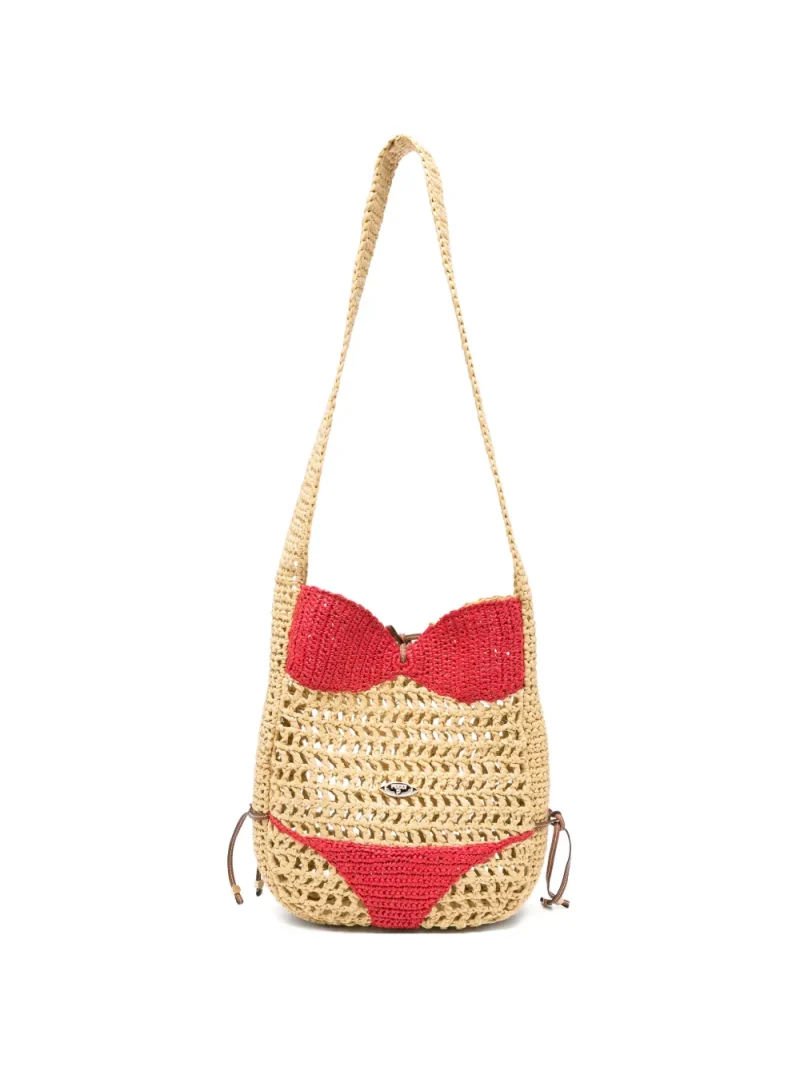 Geanta PUCCI Bikini-Patch Woven bej