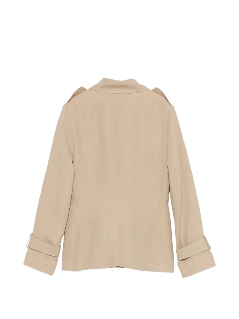 Alternative view of Jacheta Antonelli Flap-Pocket Military bej