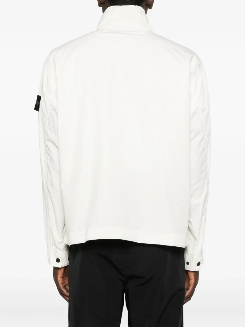 Alternative view of Jacheta Stone Island Pocket Zip alb