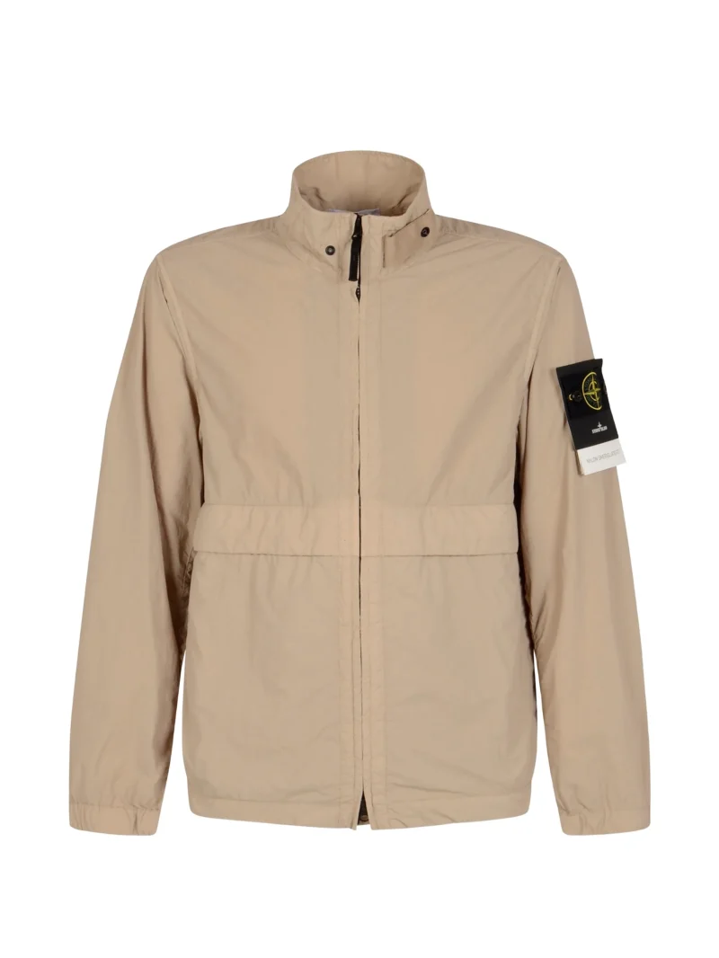 Jacheta Stone Island Stand-Collar bej
