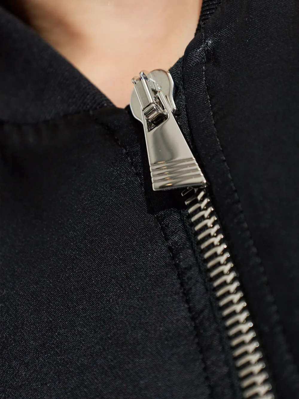 Jacheta The Attico Zip-Up Bomber negru - imagine 5