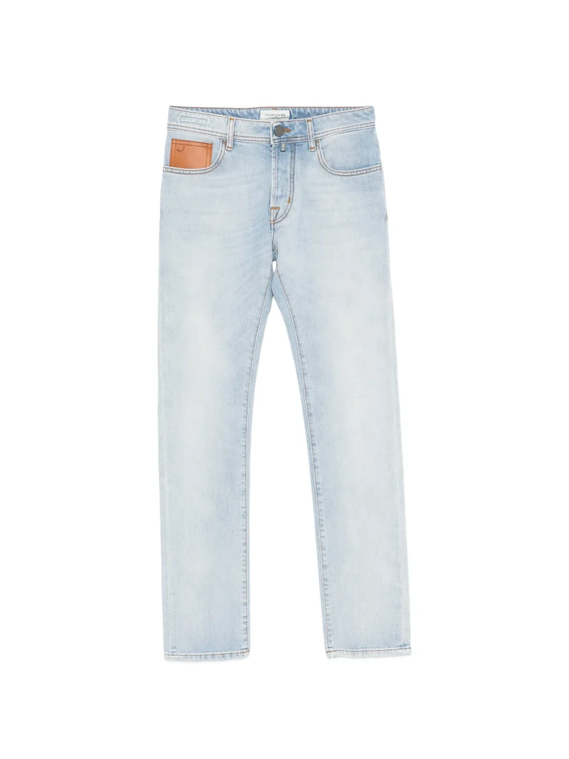Jeans Jacob Cohen Patch-Pocket albastru