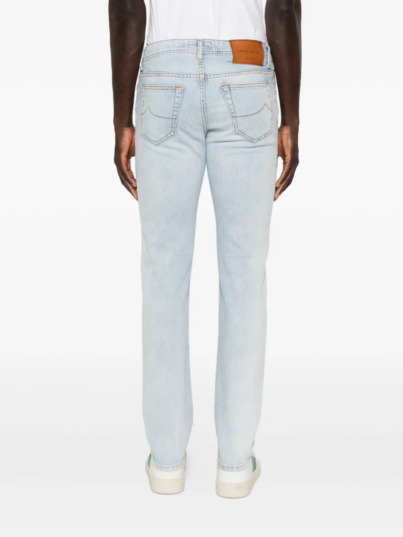 Alternative view of Jeans Jacob Cohen Patch-Pocket albastru