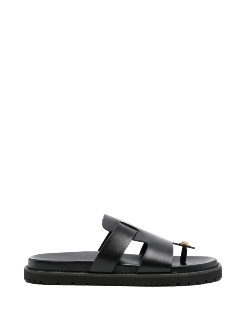 Mules Versace Leather negru