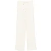 Pantaloni Antonelli Drawstring Straight ecru