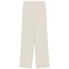 Pantaloni Antonelli Robina Drawstring Palazzo bej