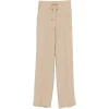 Pantaloni Antonelli Selena Drawstring bej
