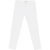 Pantaloni denim Jacob Cohen Button alb