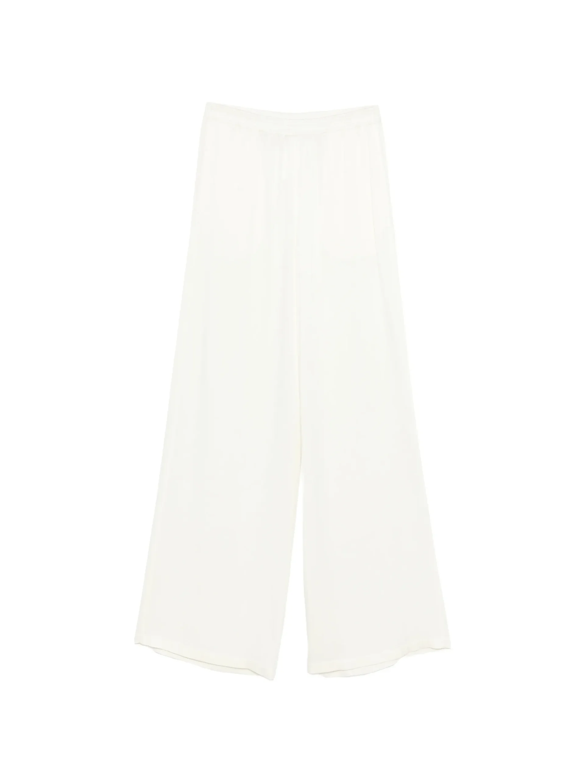 Pantaloni Fabiana Filippi Wide-Leg alb