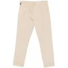 Pantaloni Jacob Cohen Henry Pleated Turn-Up bej