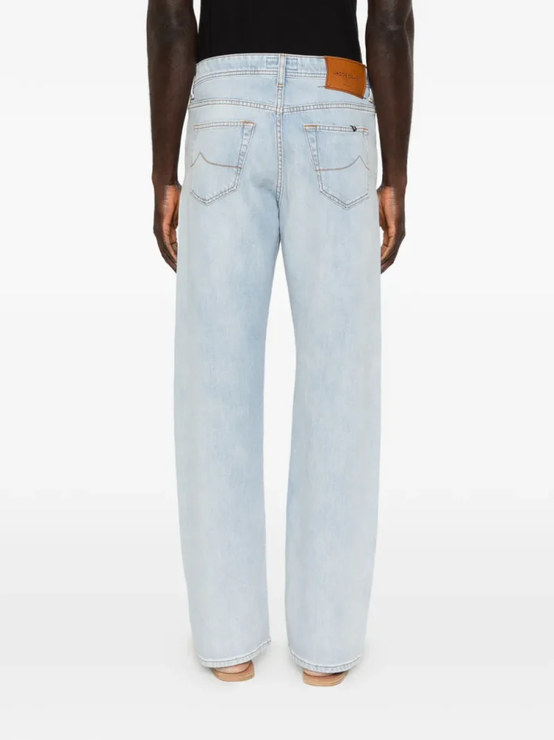 Alternative view of Pantaloni Jacob Cohen Pocket Straight albastru