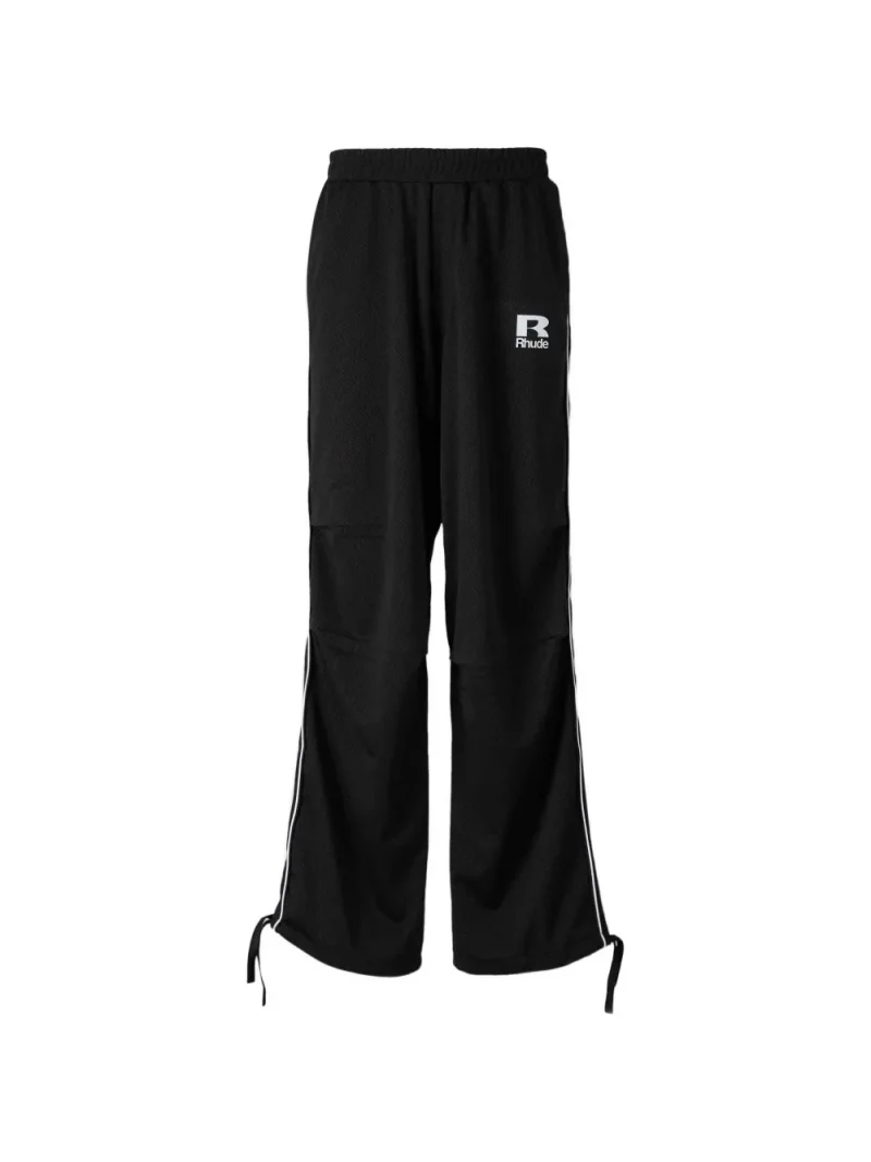 Pantaloni RHUDE Drawstring Track negru