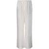 Pantaloni Rohe Elastic-Waist alb