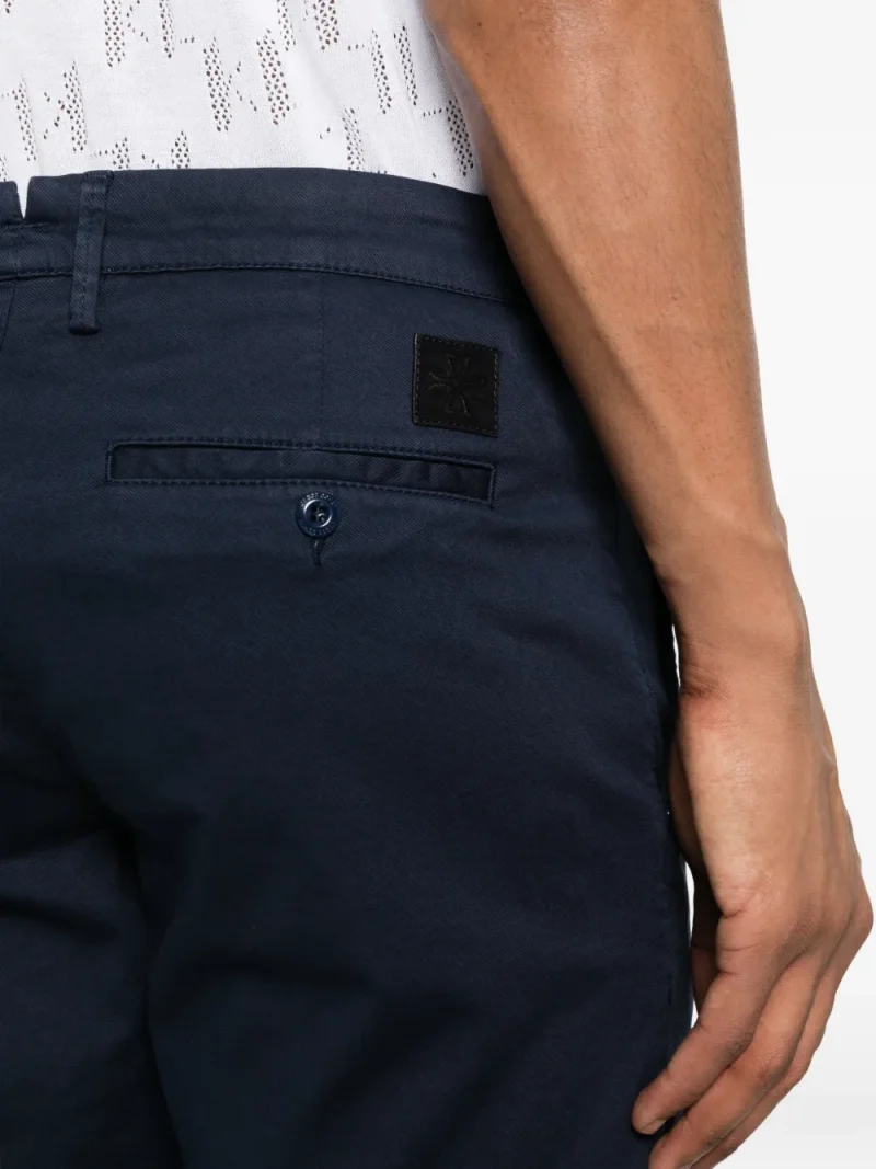 Pantaloni scurti Jacob Cohen Nicolas Slim bleumarin - imagine 5