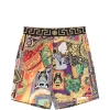 Pantaloni scurti Versace Baroque-Print Swim multicolor