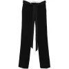Pantaloni The Attico Tie-Waist negru