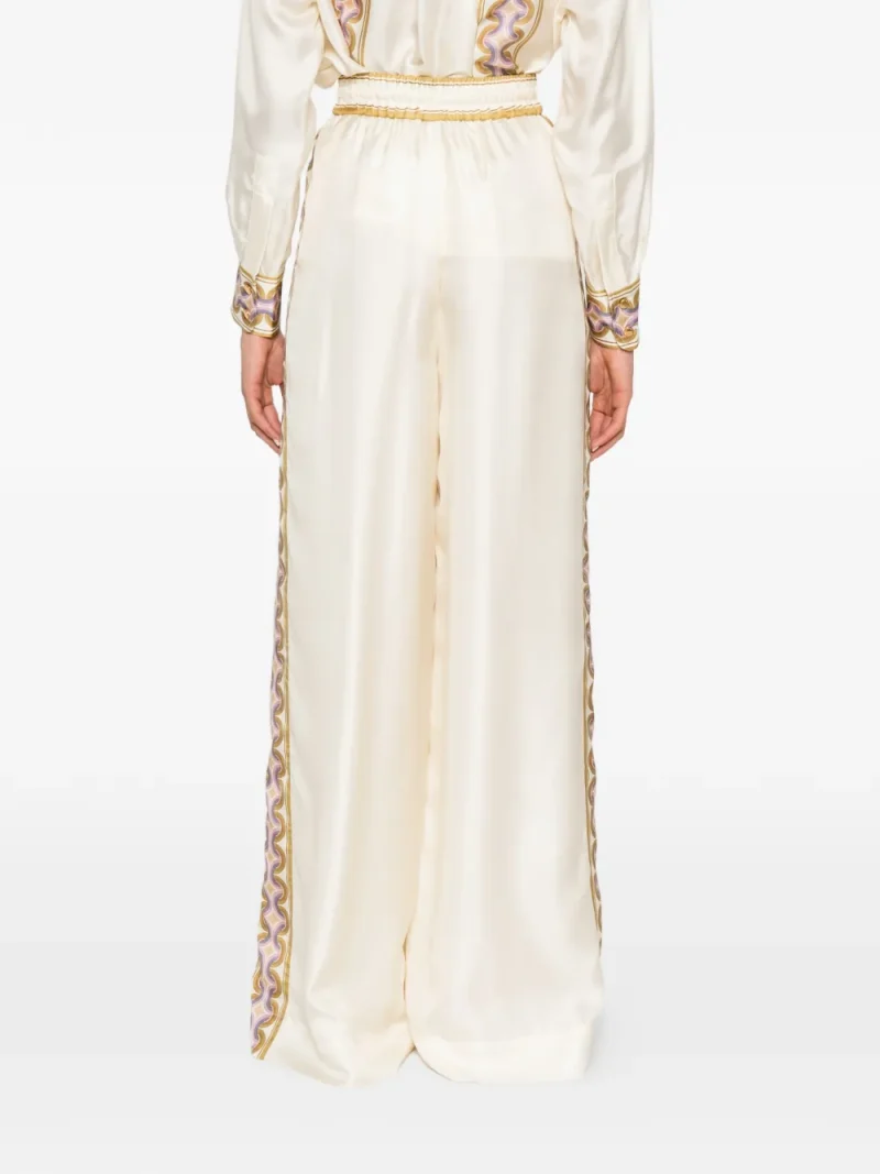 Alternative view of Pantaloni ZIMMERMANN Luna Retro bej