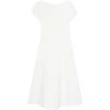 Rochie Antonelli Short-Sleeve alb