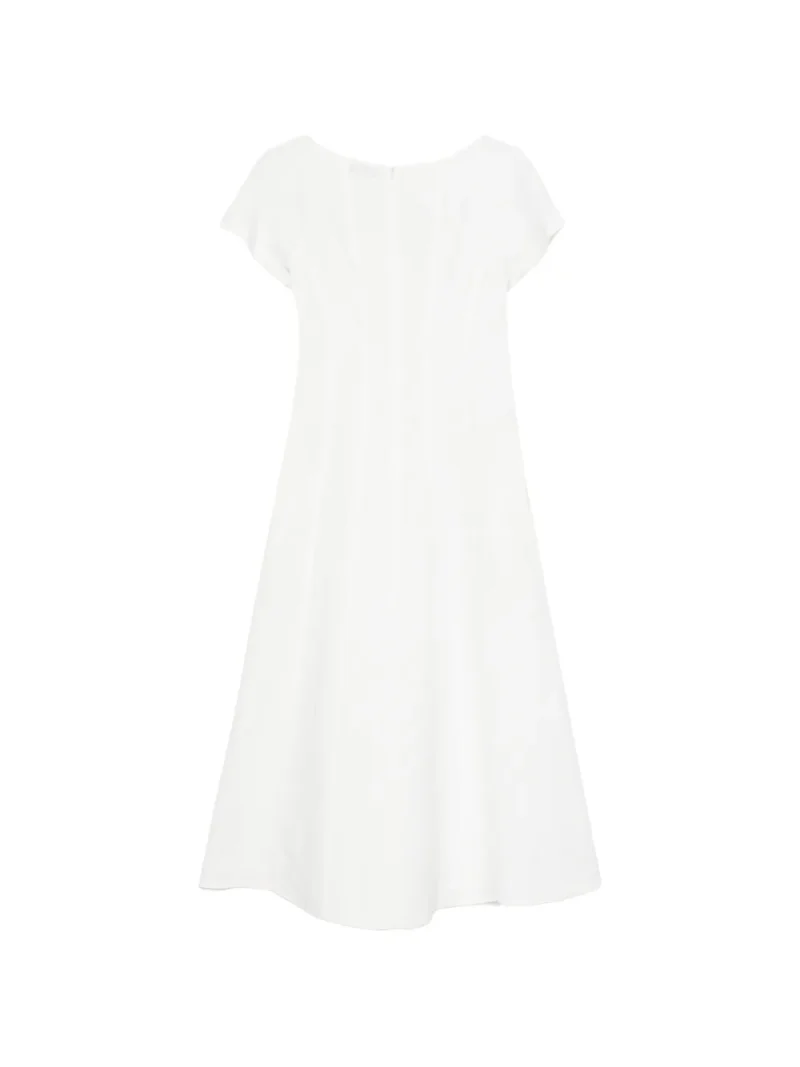 Rochie Antonelli Short-Sleeve alb