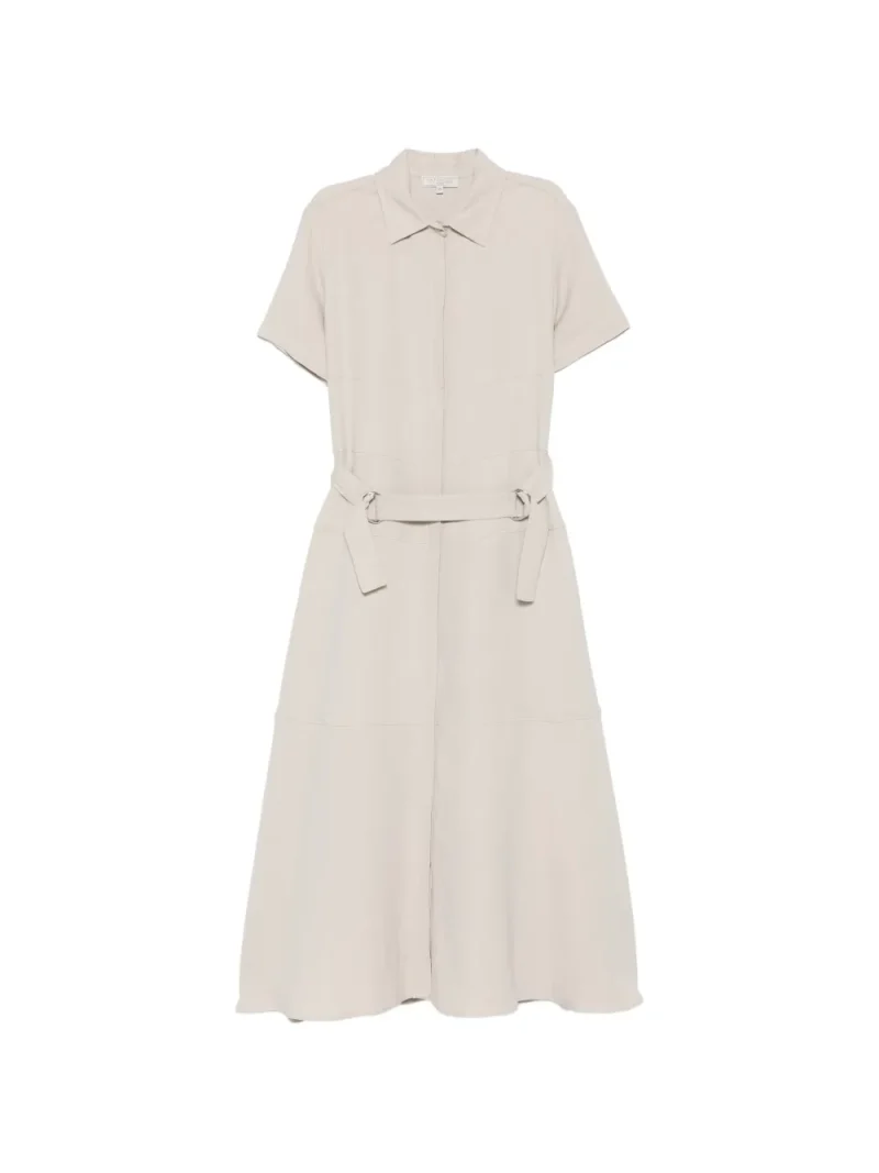Rochie midi Antonelli Moira Belted Panelled bej