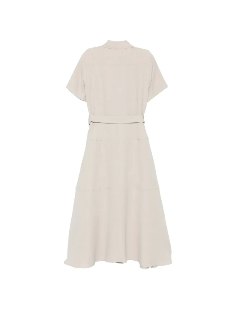 Alternative view of Rochie midi Antonelli Moira Belted Panelled bej