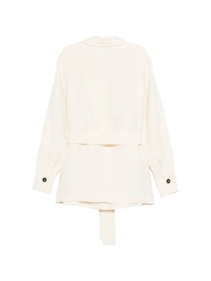 Alternative view of Sacou Antonelli Single-Breasted ecru