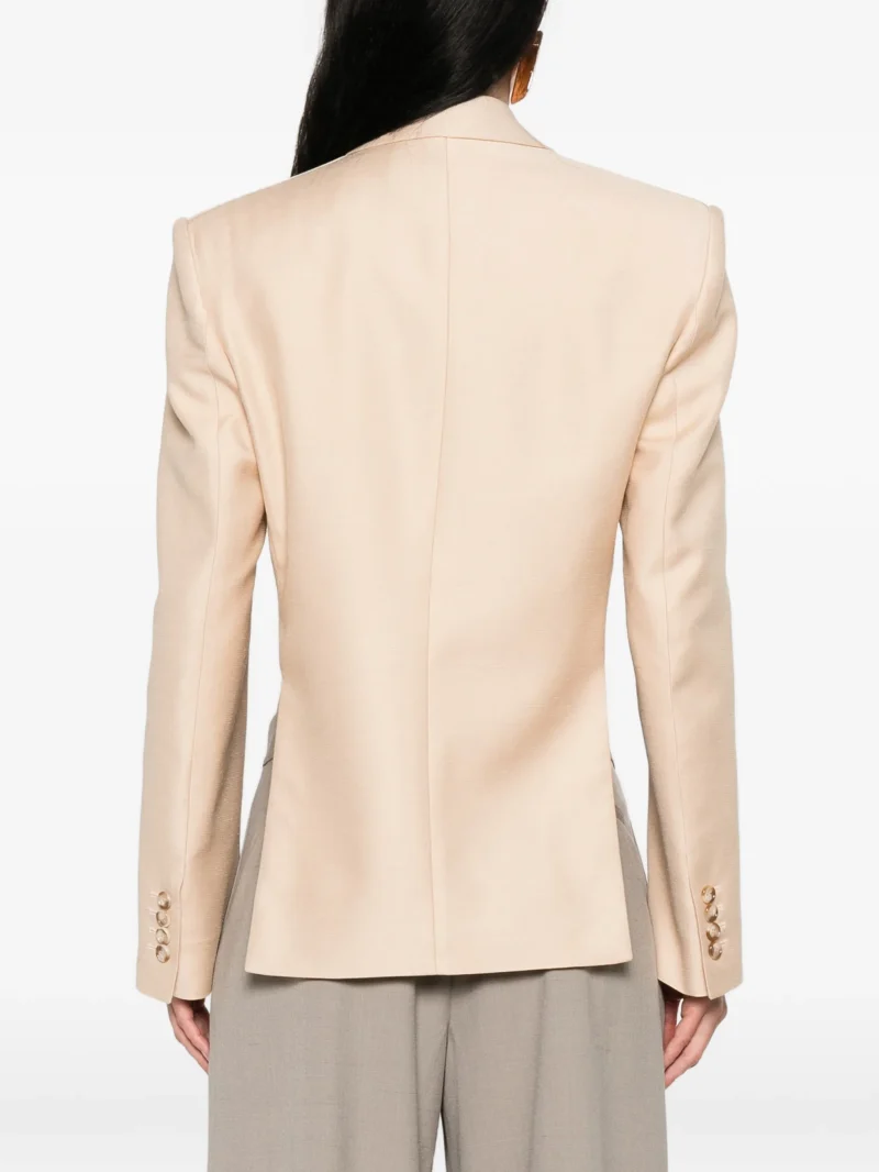 Alternative view of Sacou Stella McCartney Double-Breasted Cut-Out bej