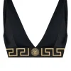 Sutien Bikini Versace Logo-Underband negru