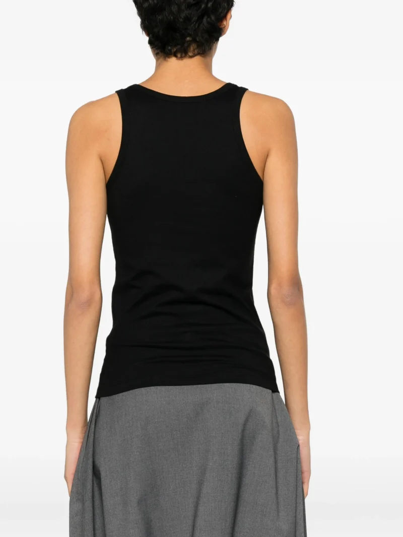 Alternative view of Top Coperni Ring-Detail Ribbed negru