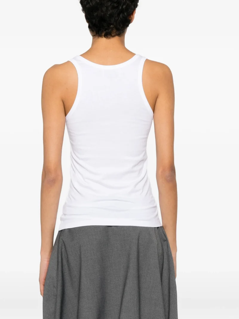 Alternative view of Top Coperni Sleeveless alb
