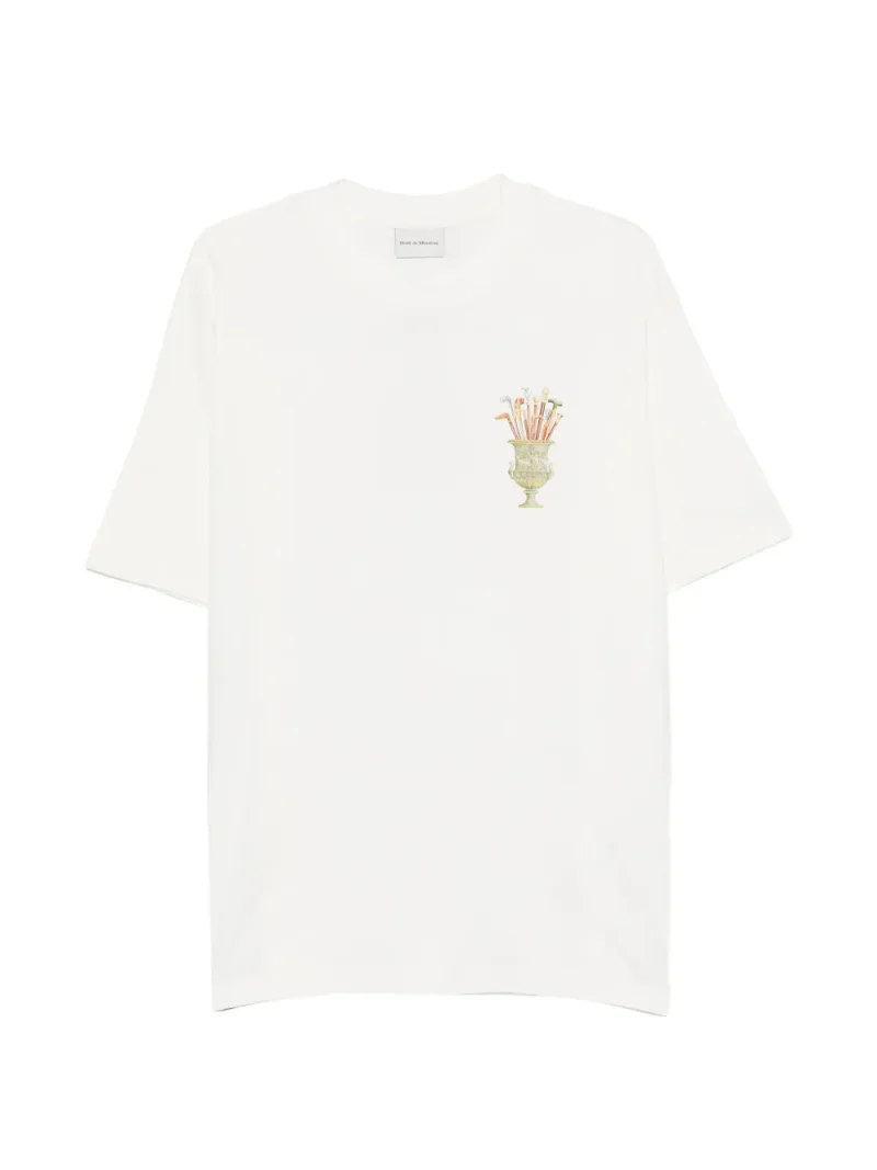 Tricou Drole De Monsieur Cannes alb