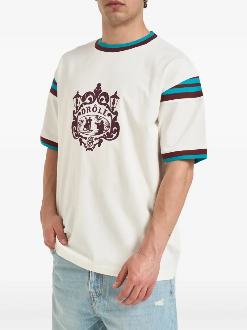 Tricou Drole De Monsieur Dancers ecru