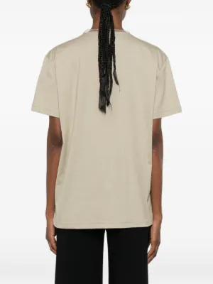 Alternative view of Tricou Fabiana Filippi V-neck bej