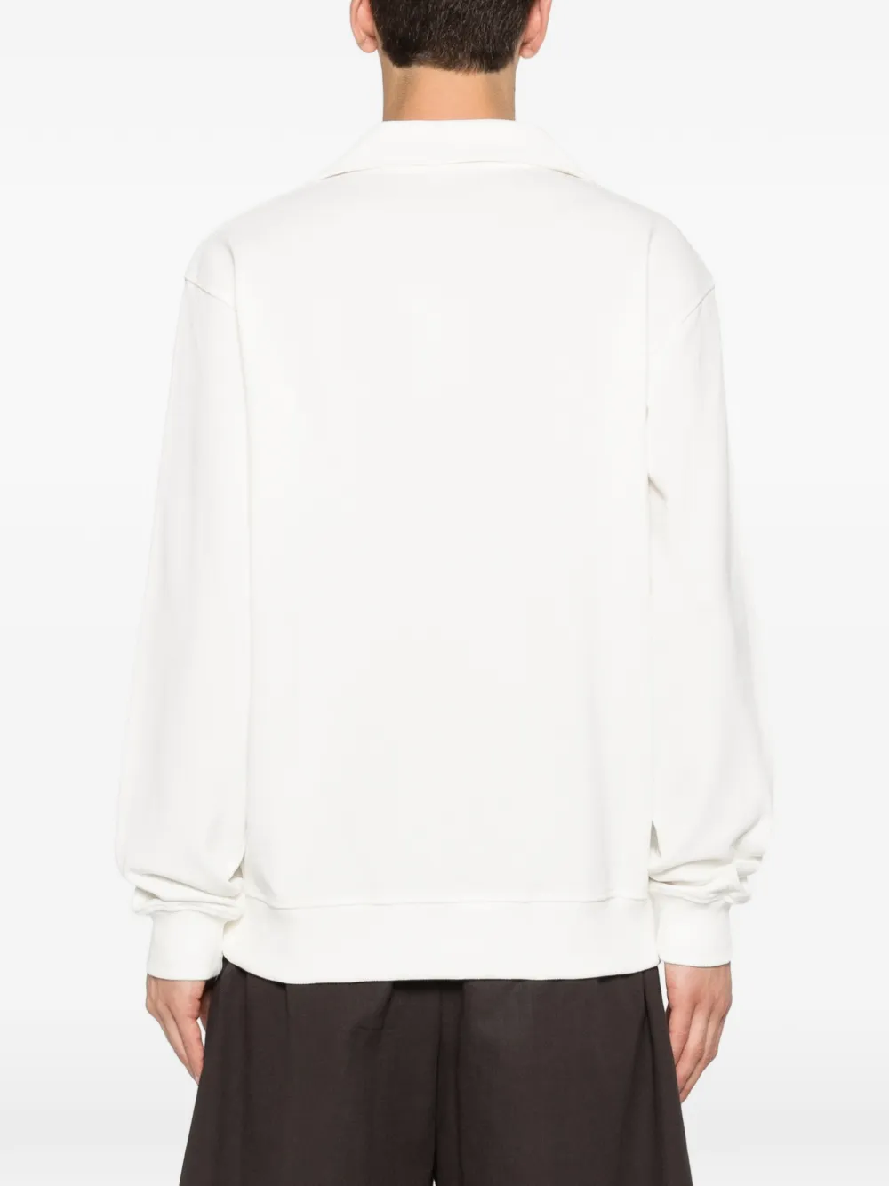 Tricou polo Drole De Monsieur Logo-Patch alb - imagine 2