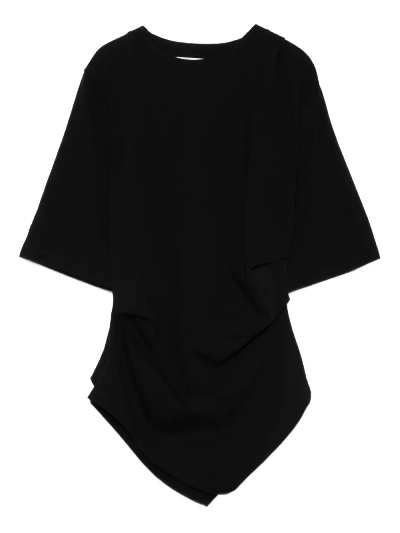 Tricou Rohe Draped negru